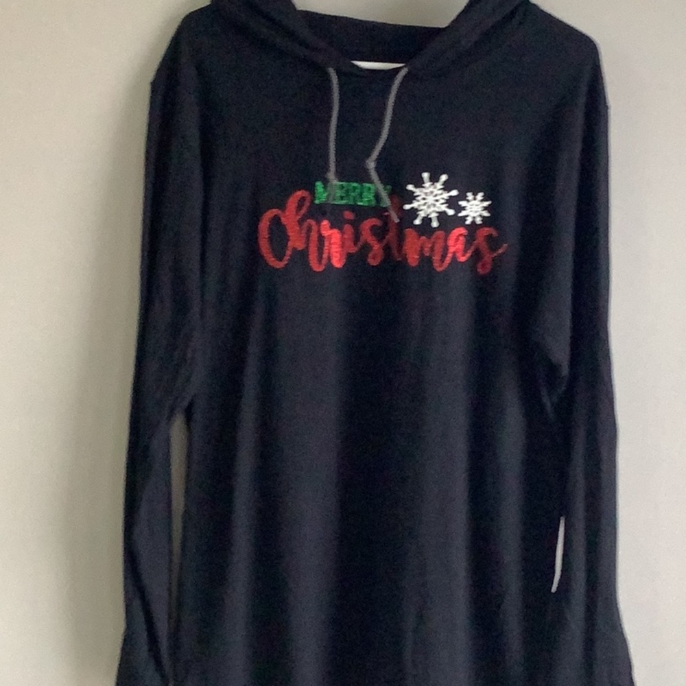 Long sleeve hooded jersey